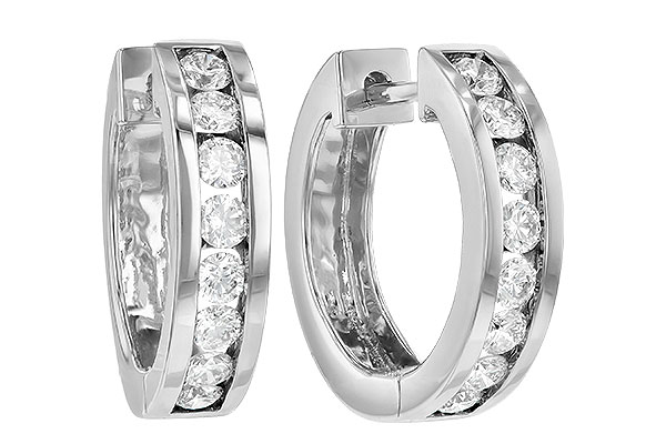K231-67191: EARRINGS 1 CT TW