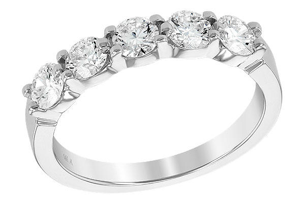 K231-68100: LDS DIA WED RG 1.00 TW (5 STONES)