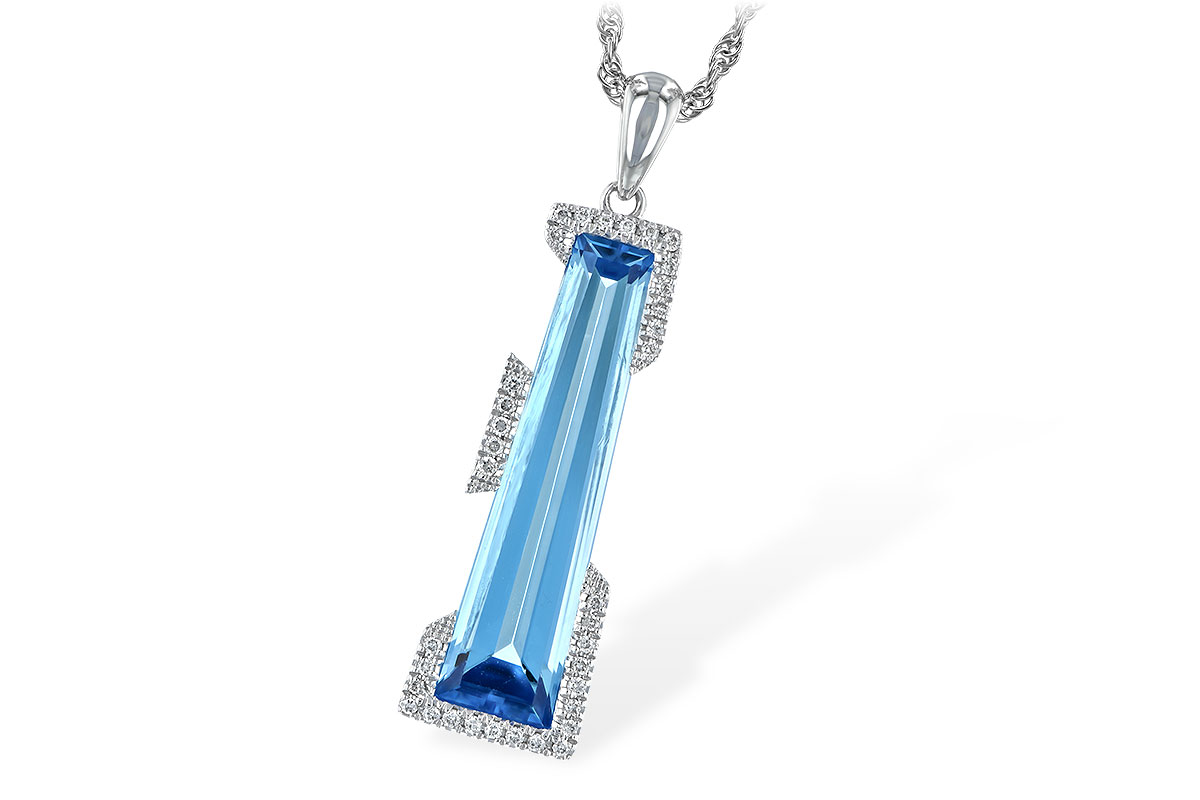K235-29909: NECK 5.18 BLUE TOPAZ 5.28 TGW