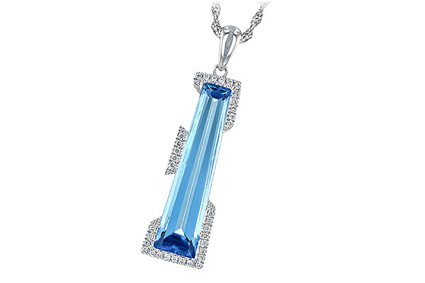 K235-29909: NECK 5.18 BLUE TOPAZ 5.28 TGW