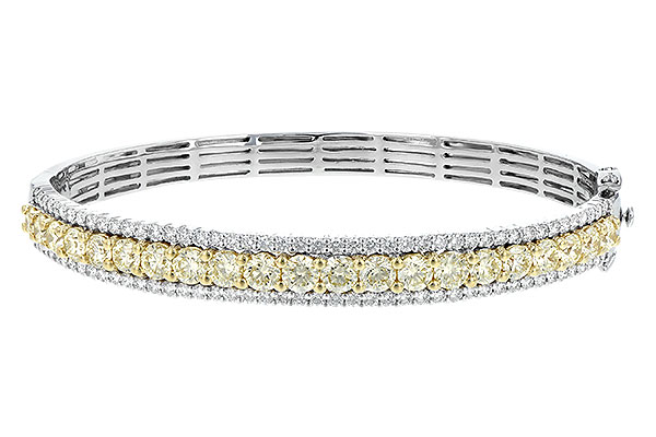 K235-30845: BANGLE 4.20 YELLOW DIAS 5.63 TW