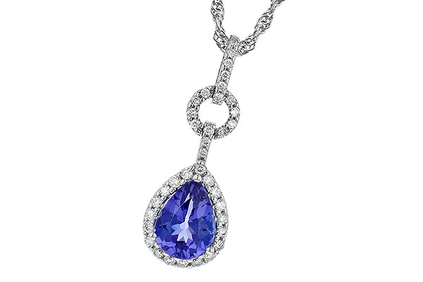 K236-25363: NECK .95 TANZANITE 1.14 TGW