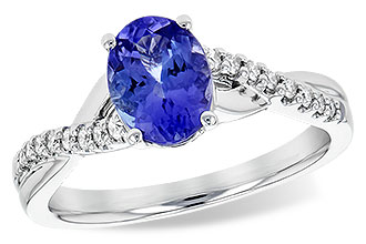K236-25436: LDS RG 1.20 TANZANITE 1.35 TGW