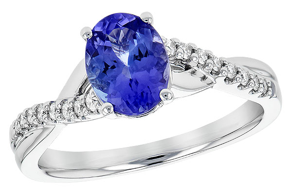 K236-25436: LDS RG 1.20 TANZANITE 1.35 TGW