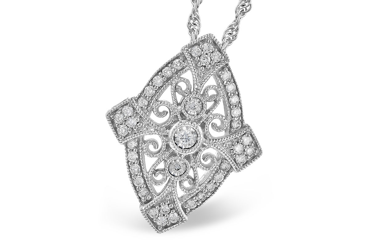 K318-92700: NECKLACE .20 TW