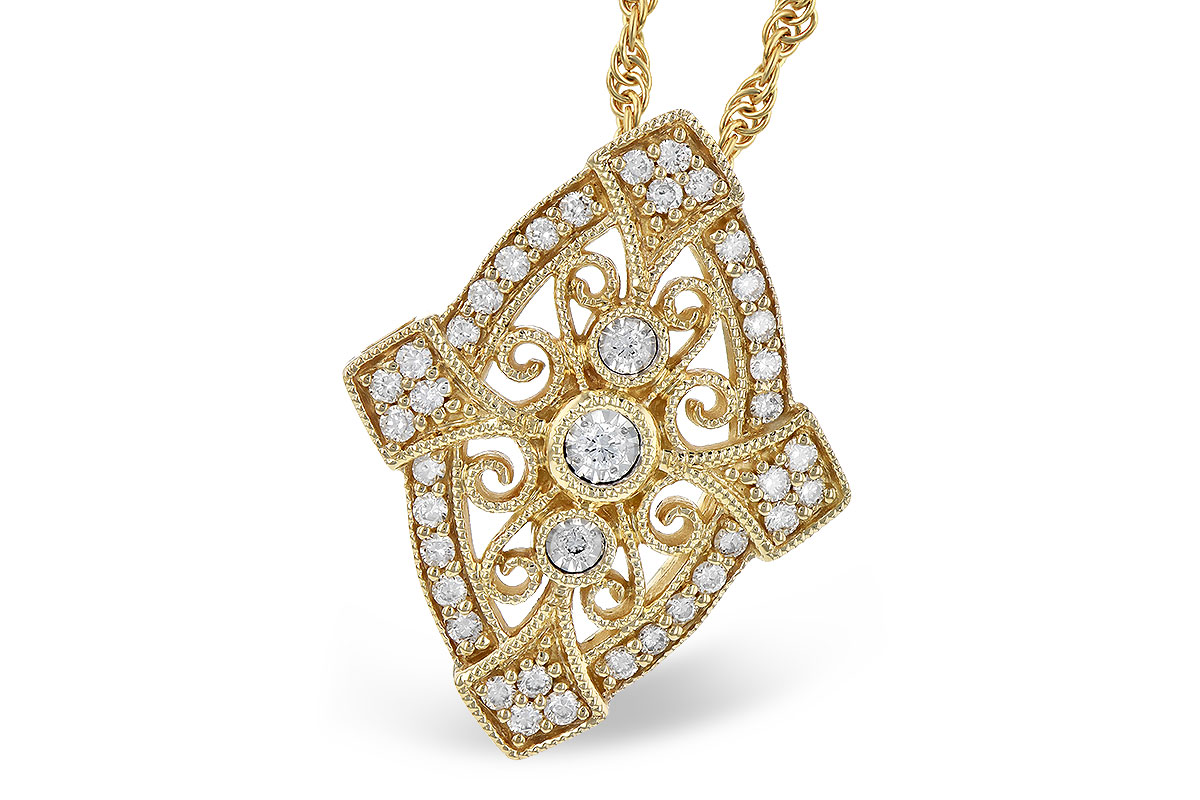 K318-92700: NECKLACE .20 TW