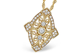K318-92700: NECKLACE .20 TW