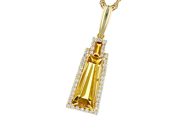 K318-92718: NECK 2.38 CITRINE 2.58 TGW