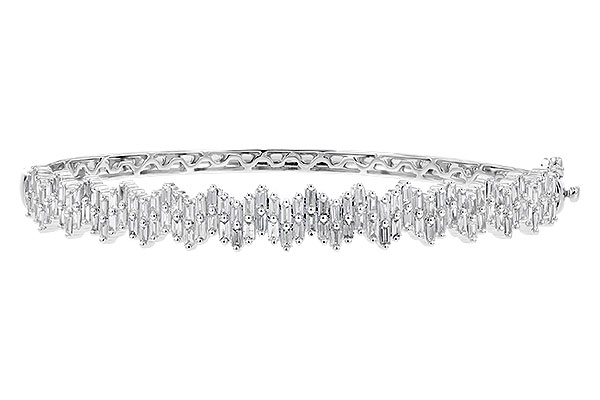 K318-96336: BANGLE 1.35 TW BAGUETTES
