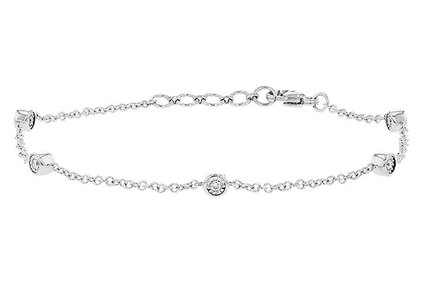 K318-99009: BRACELET .15 TW (7.25")