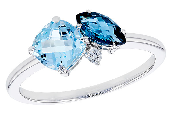 K319-84491: LDS RG 1.49 TW BLUE TOPAZ 1.52 TGW