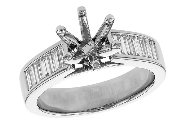 K320-73600: LDS SEMI DIA RG .50 TW BAGUETTES