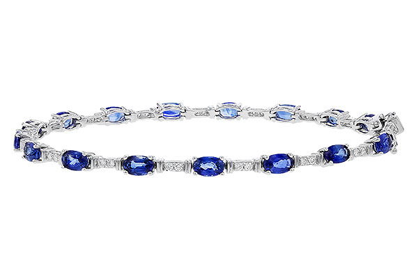 K320-75445: BRACELET 4.92 SAPPHIRE 5.24 TGW (7")