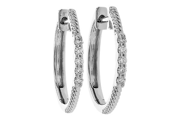 K320-78154: EARRINGS .11 TW