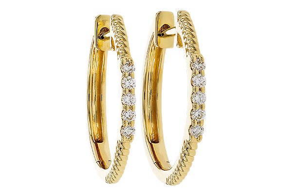 K320-78154: EARRINGS .11 TW