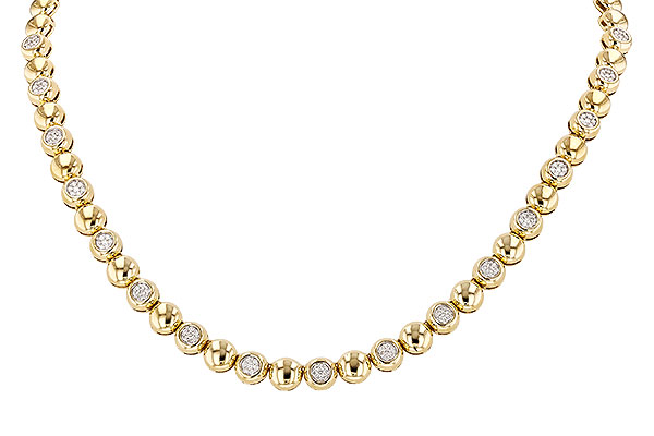 K320-78172: NECKLACE .87 TW (17")