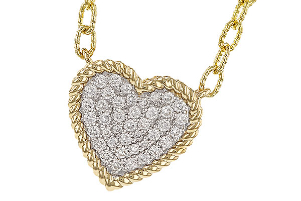 K320-79009: NECKLACE .32 TW (18")