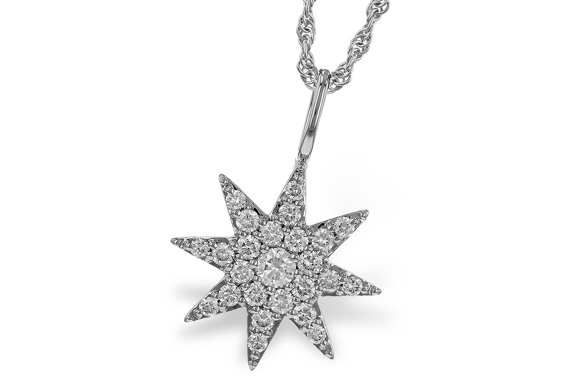 K320-79945: NECKLACE .48 TW
