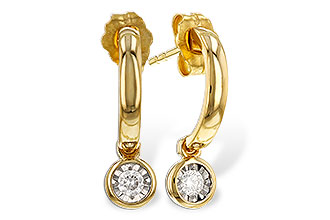 K320-79954: EARRINGS .10 TW