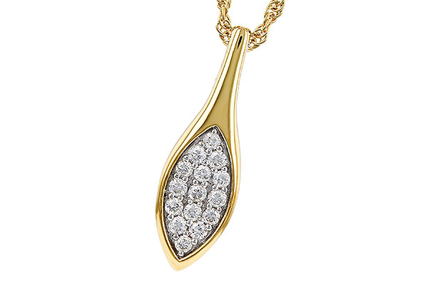 K320-79991: NECKLACE .20 TW