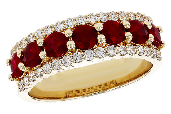 K321-64491: E234-39982 W/RUBY 1.26 TW RUBY 1.70 TGW