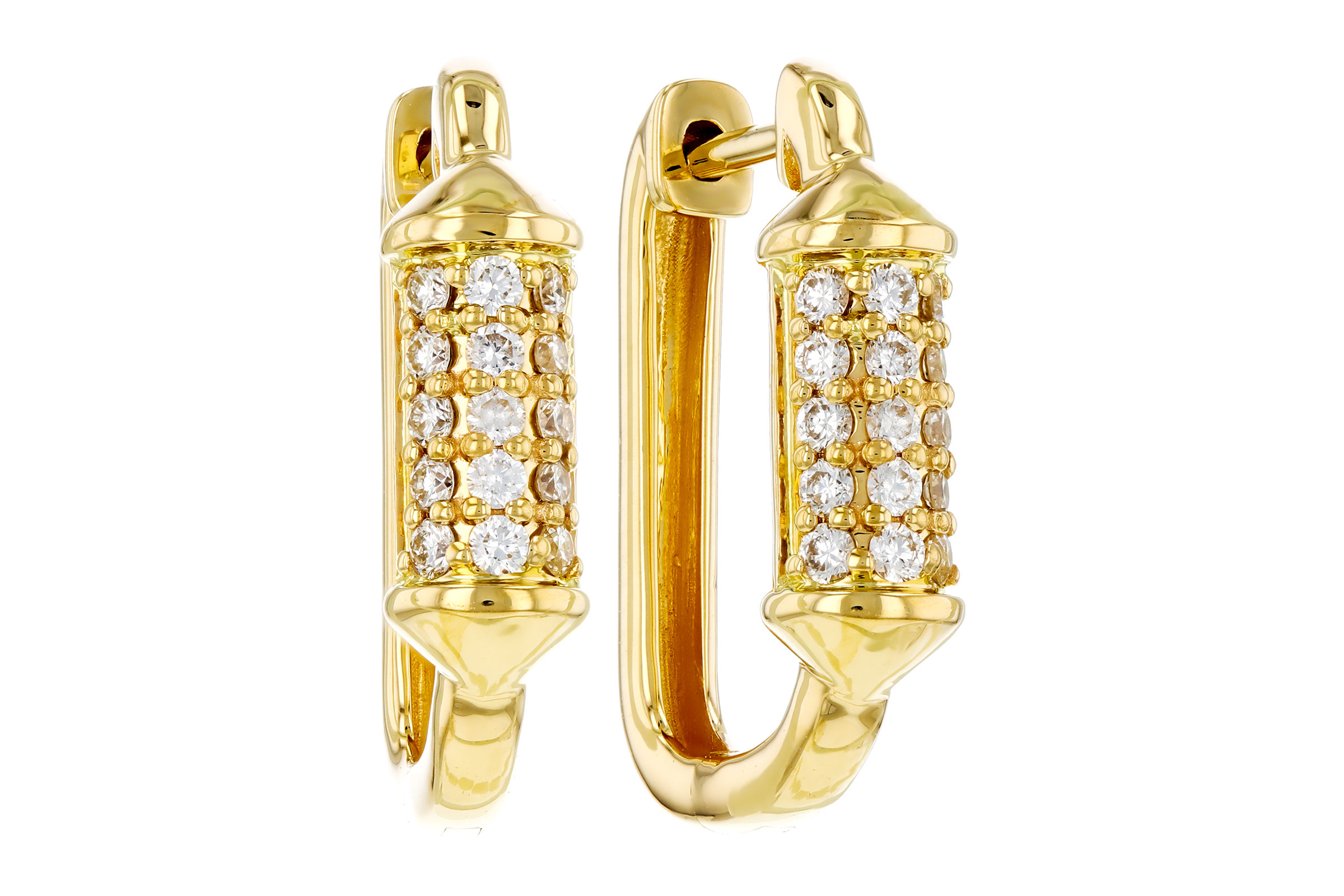 K321-65427: EARRINGS .25 TW