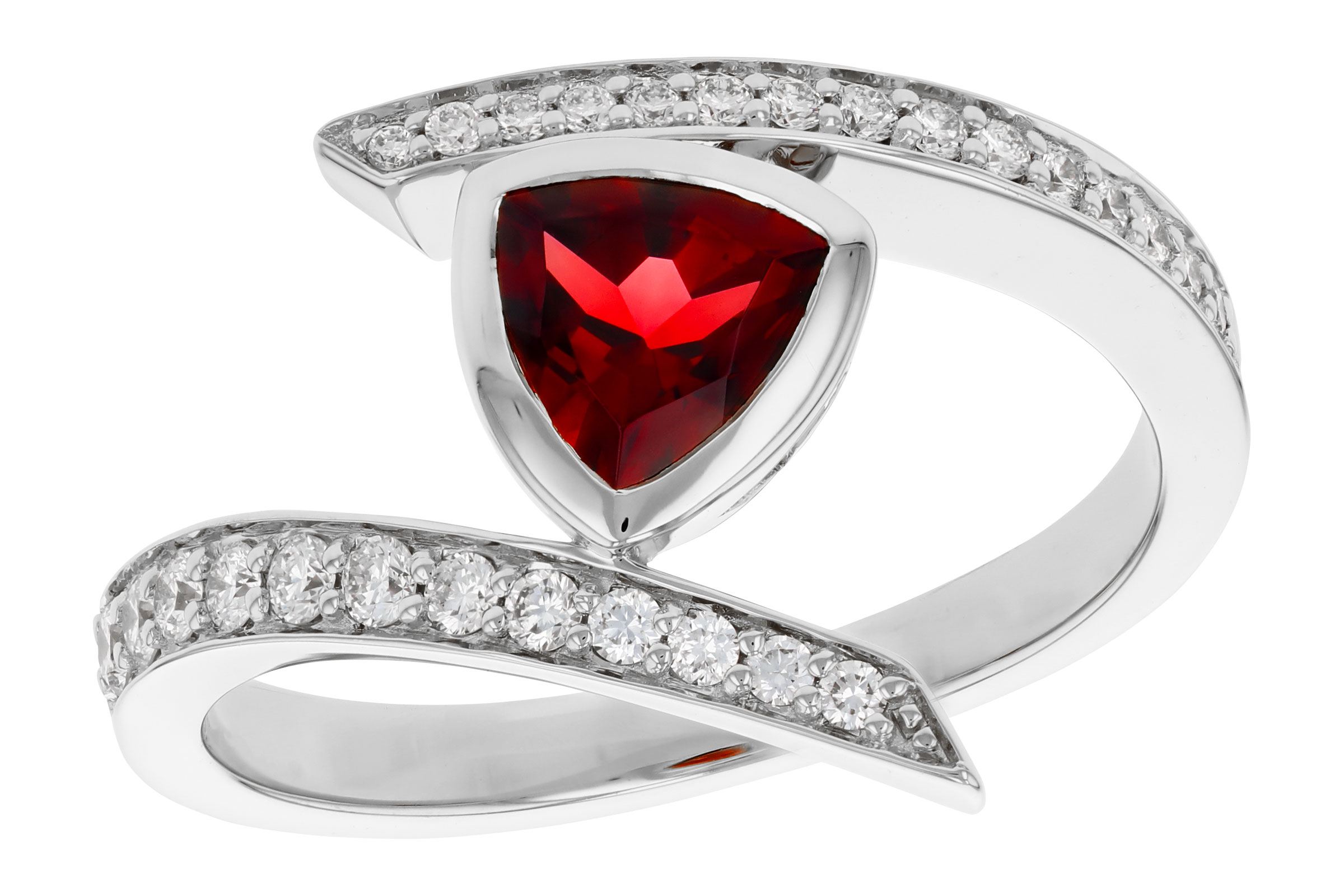 K321-67227: LDS RG .84 GARNET 1.08 TGW (6MM GAR)