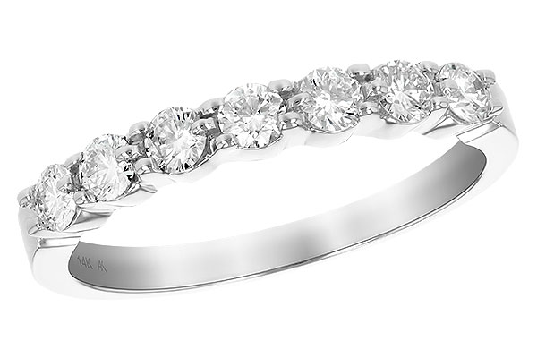 L138-97263: LDS DIA WED RG .50 TW (7 STONES)