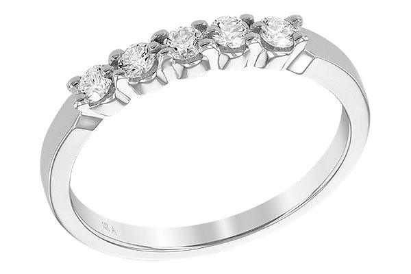 L231-68100: LDS DIA WED RG .25 TW (5 STONES)