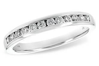 L234-44509: LDS WED RG .33 TW (12 STONES)