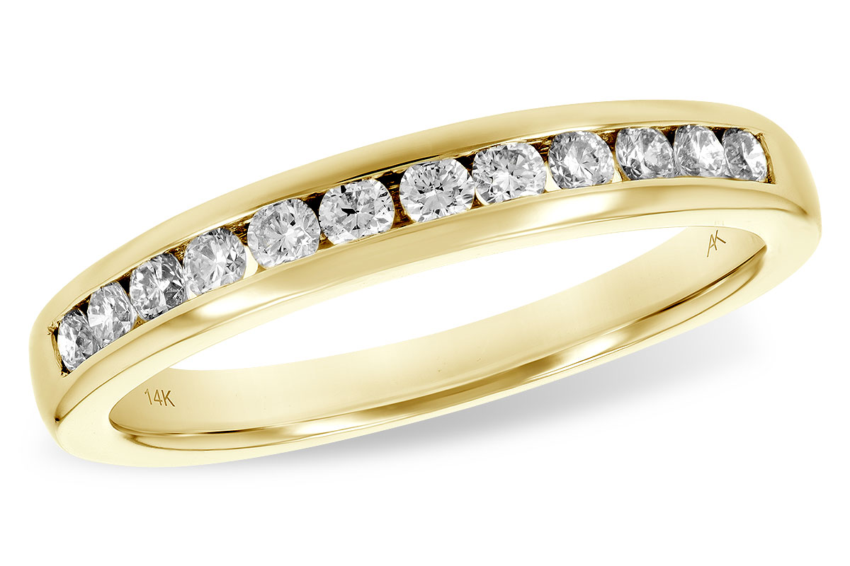 L234-44509: LDS WED RG .33 TW (12 STONES)