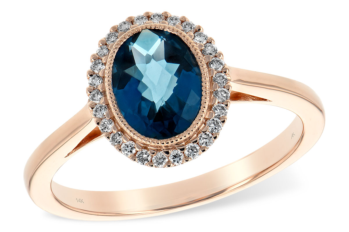 L235-29018: LDS RG 1.27 LONDON BLUE TOPAZ 1.42 TGW