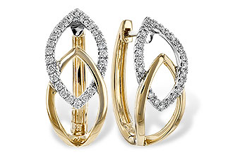L235-35436: EARRINGS .25 TW