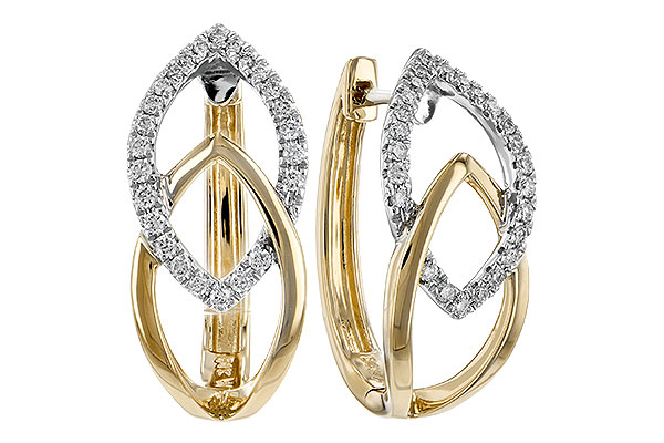 L235-35436: EARRINGS .25 TW