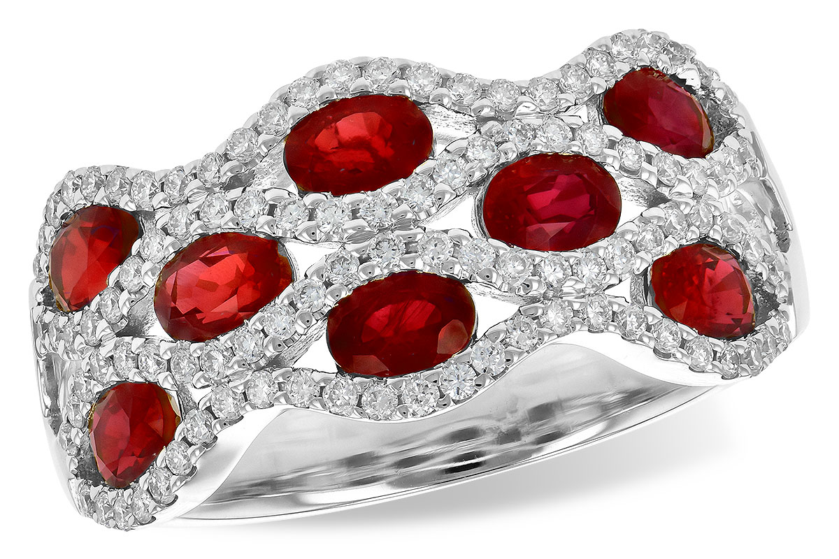 L236-24518: LDS WED RG 1.80 TW RUBY 2.18 TGW