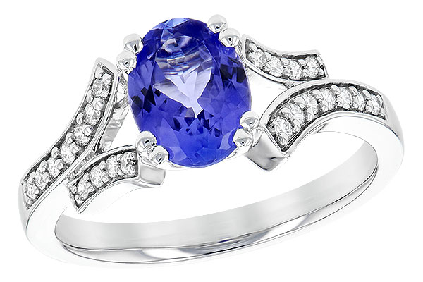 L236-25445: LDS RG 1.15 TANZANITE 1.30 TGW