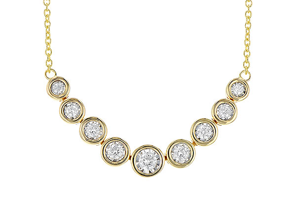 L318-94509: NECKLACE .75 TW
