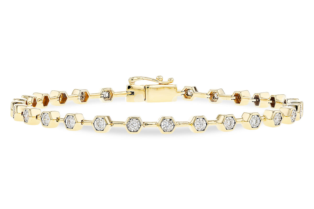 L319-85372: BRACELET .50 TW