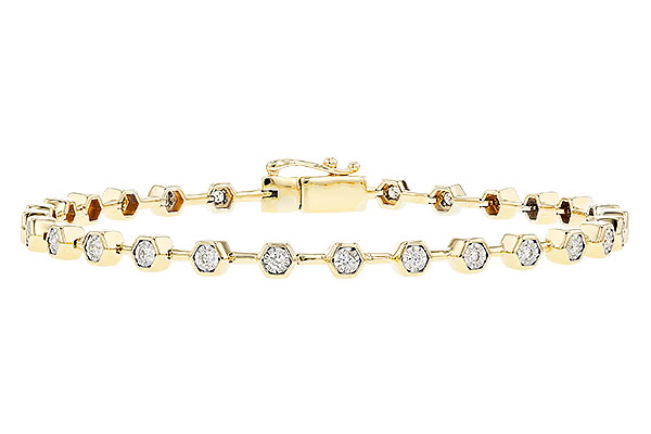 L319-85372: BRACELET .50 TW