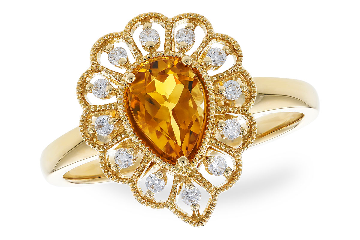 L319-85436: LDS RG .62 CITRINE .75 TGW (7x5MM CIT)