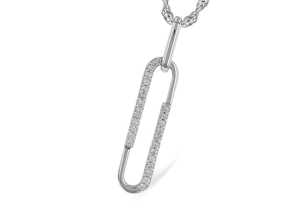 L319-88109: NECKLACE .14 TW