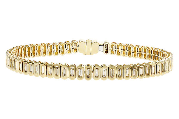 L320-73609: BRACELET 1.70 TW BAGUETTE (7")