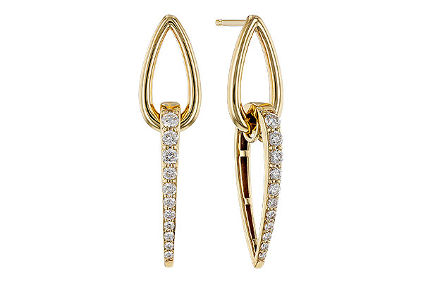 L320-74509: EARRINGS .75 TW