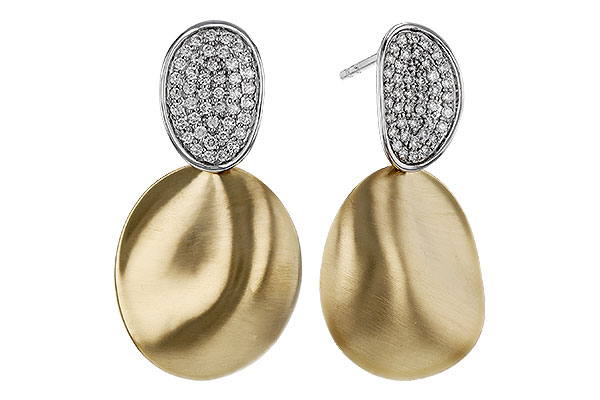 L320-74518: EARRINGS .38 TW