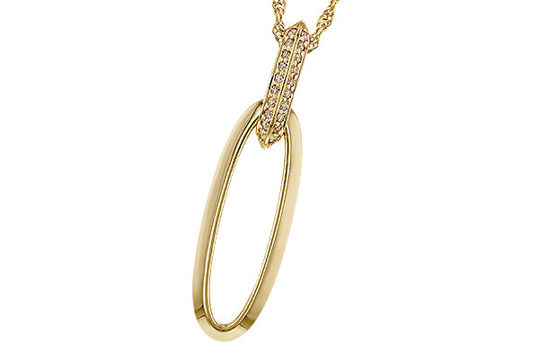 L320-77181: NECKLACE .10 TW