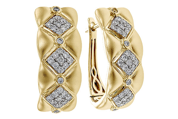 L320-77200: EARRINGS .75 TW