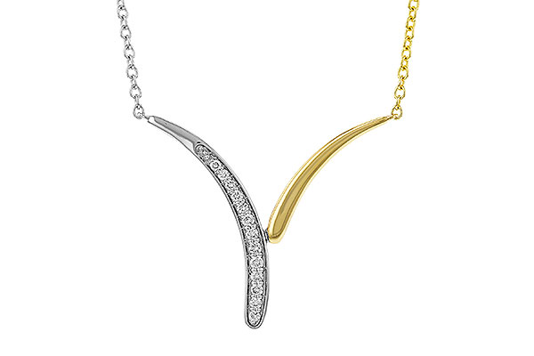 L320-78154: NECKLACE .12 TW (18")