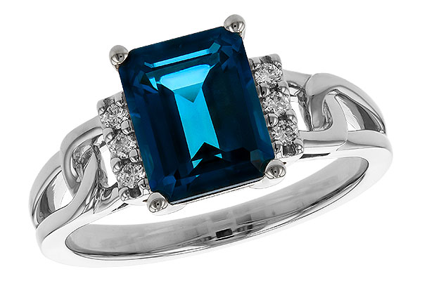 L320-79927: LDS RG 2.42 LONDON BLUE TOPAZ 2.50 TGW (9x7MM LBT)