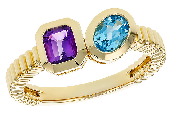 L320-81745: LDS RG .82 TW SEMI-PRECIOUS (AMY,SWISS BT)