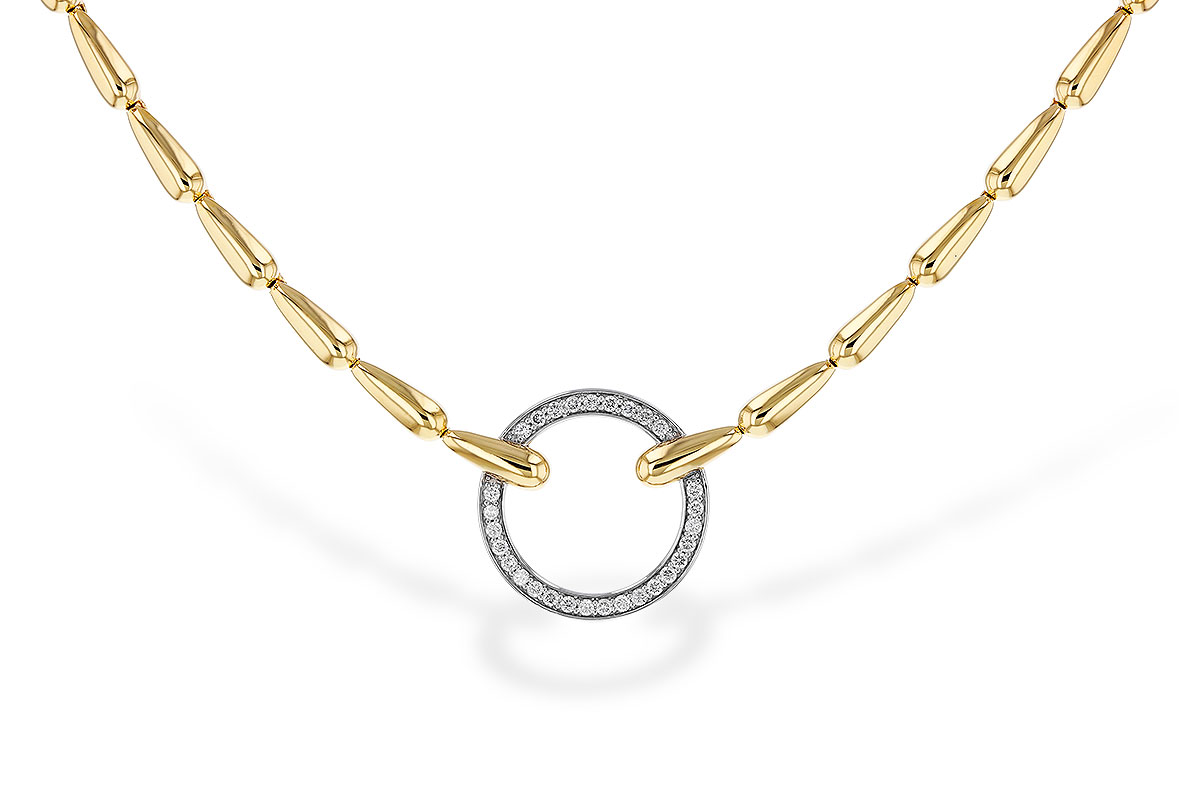 L320-81763: NECKLACE .33 TW (17")